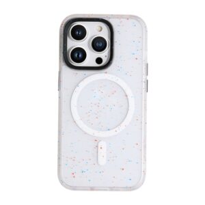 iPhone 14 Pro ROCK Guard MagSafe cover - Ink splash hvid