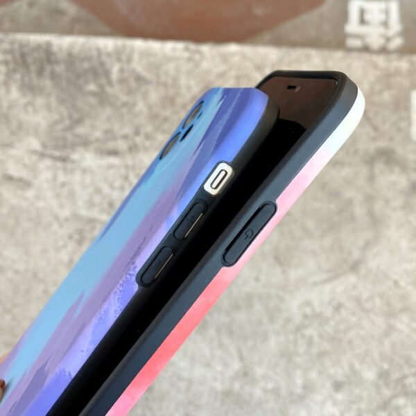 iPhone 12 Pro Max TPU Figura cover - Blå