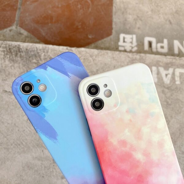 iPhone 12 Pro Max TPU Figura cover - Blå