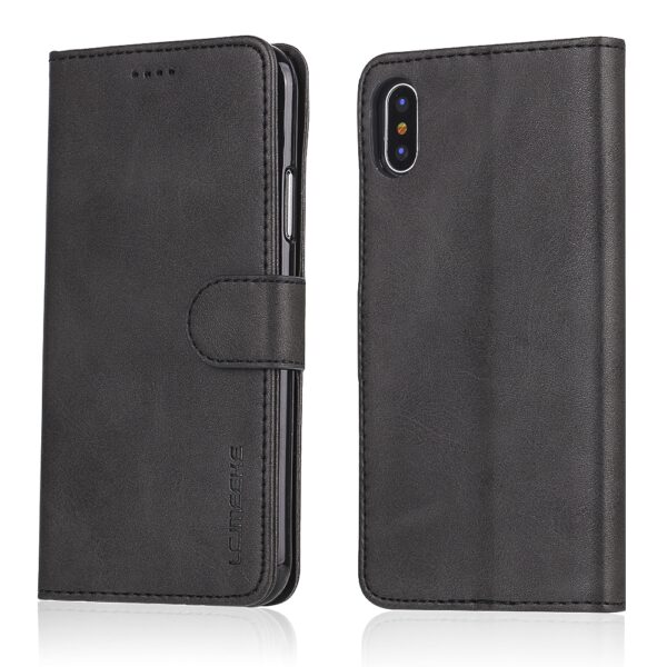 iPhone XR LC.IMEEKE Læder Flip Cover