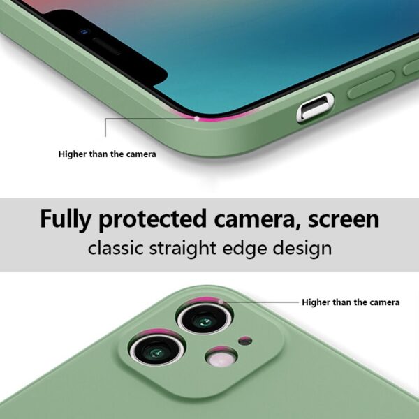 iPhone 12 Pro Silicone cover med håndledsrem - Sort