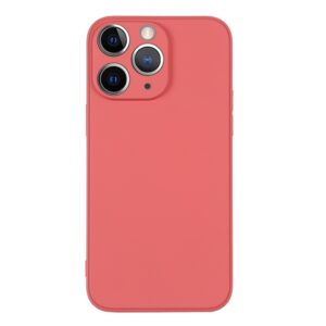 iPhone silikone cover med håndledsrem i rød/orange