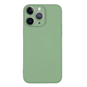 iPhone silikone cover med håndledsrem i matcha grøn