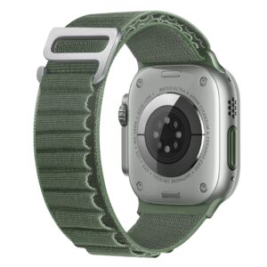 Apple Watch Ultra 49mm Alpine Loop rem - Grøn.