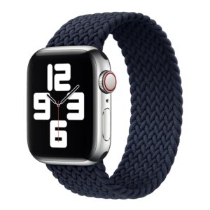 Apple Watch 45/44/42mm Nylon Braided rem - Charcoal