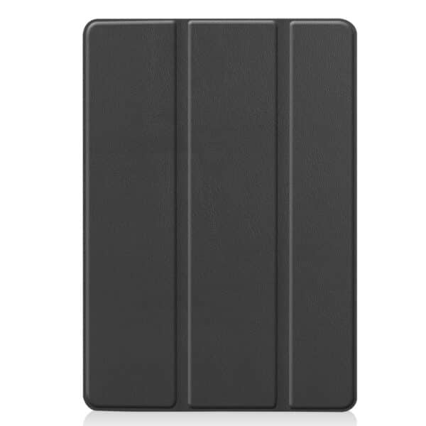 iPad 10,2 Tre Fold læder flipcover Sort