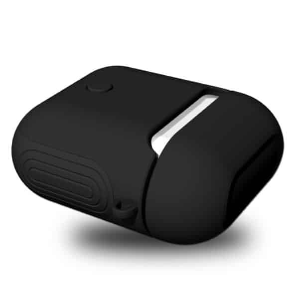 Frosted Rubber Paint + PC AirPods Case for AirPods 1 / 2 - Sort