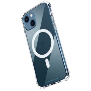 iPhone 14 Gennemsigtig Shockproof MagSafe Cover